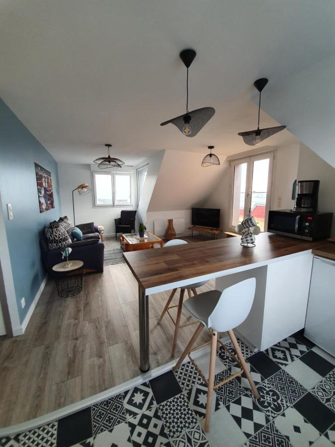 Ferienwohnung Au Bout De La Jetee Guilvinec Exterior foto