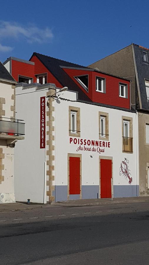 Ferienwohnung Au Bout De La Jetee Guilvinec Exterior foto